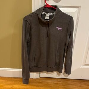 Victoria Secret Half Zip Up Sweater